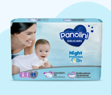 Pañales Panolini Delicare - Para bebés de 0 a 3 meses